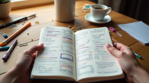Comment un bullet journal transforme votre organisation quotidienne